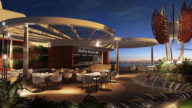 Rooftop Garden Grill on Celebrity Edge